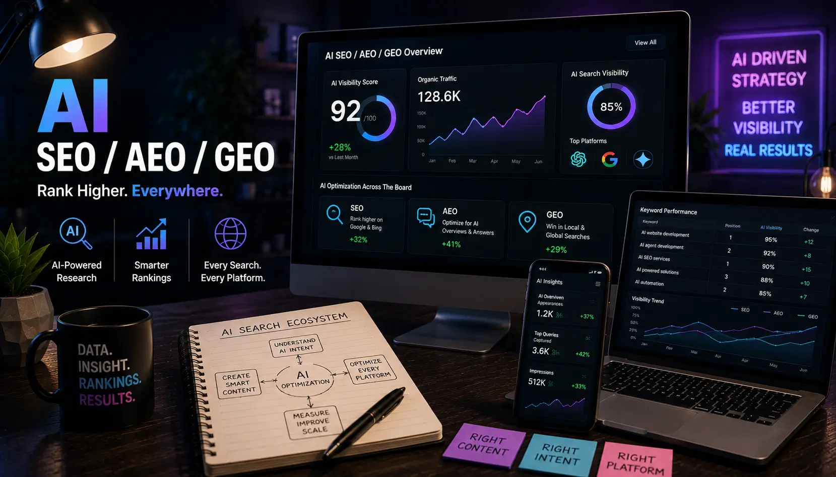 AI SEO AEO GEO - DGVAS