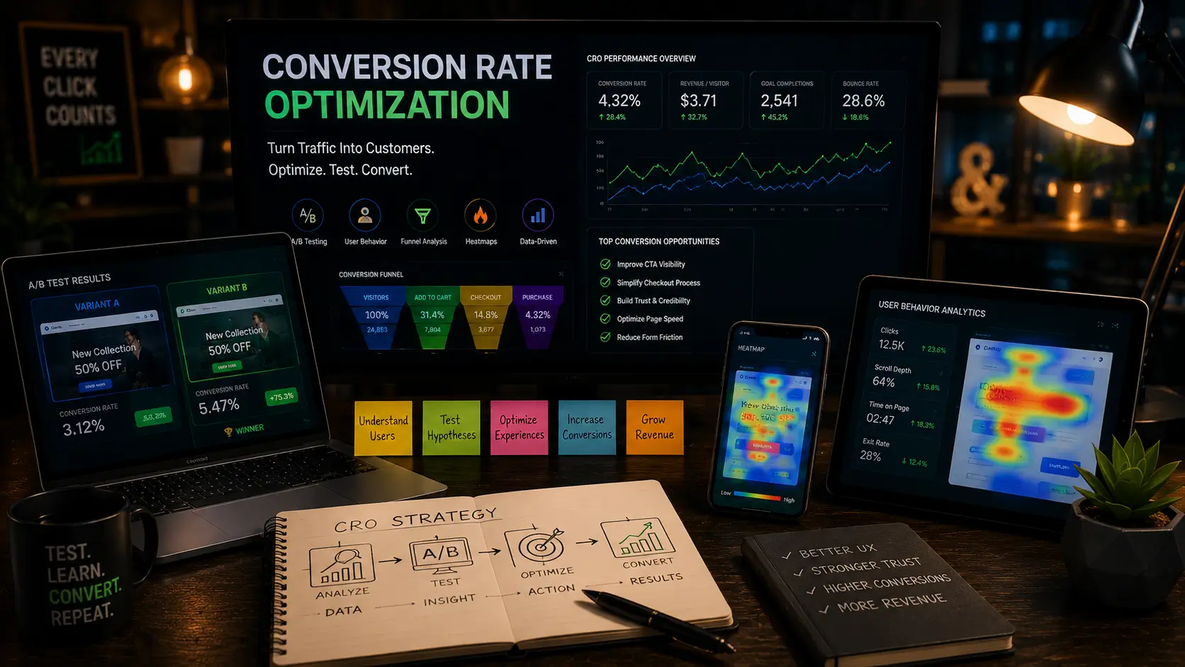Conversion Rate Optimization (CRO) - DGVAS