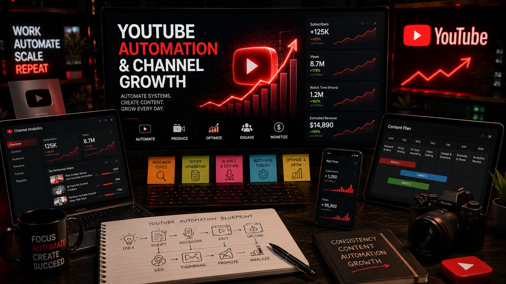 YouTube Automation & Channel Growth - DGVAS
